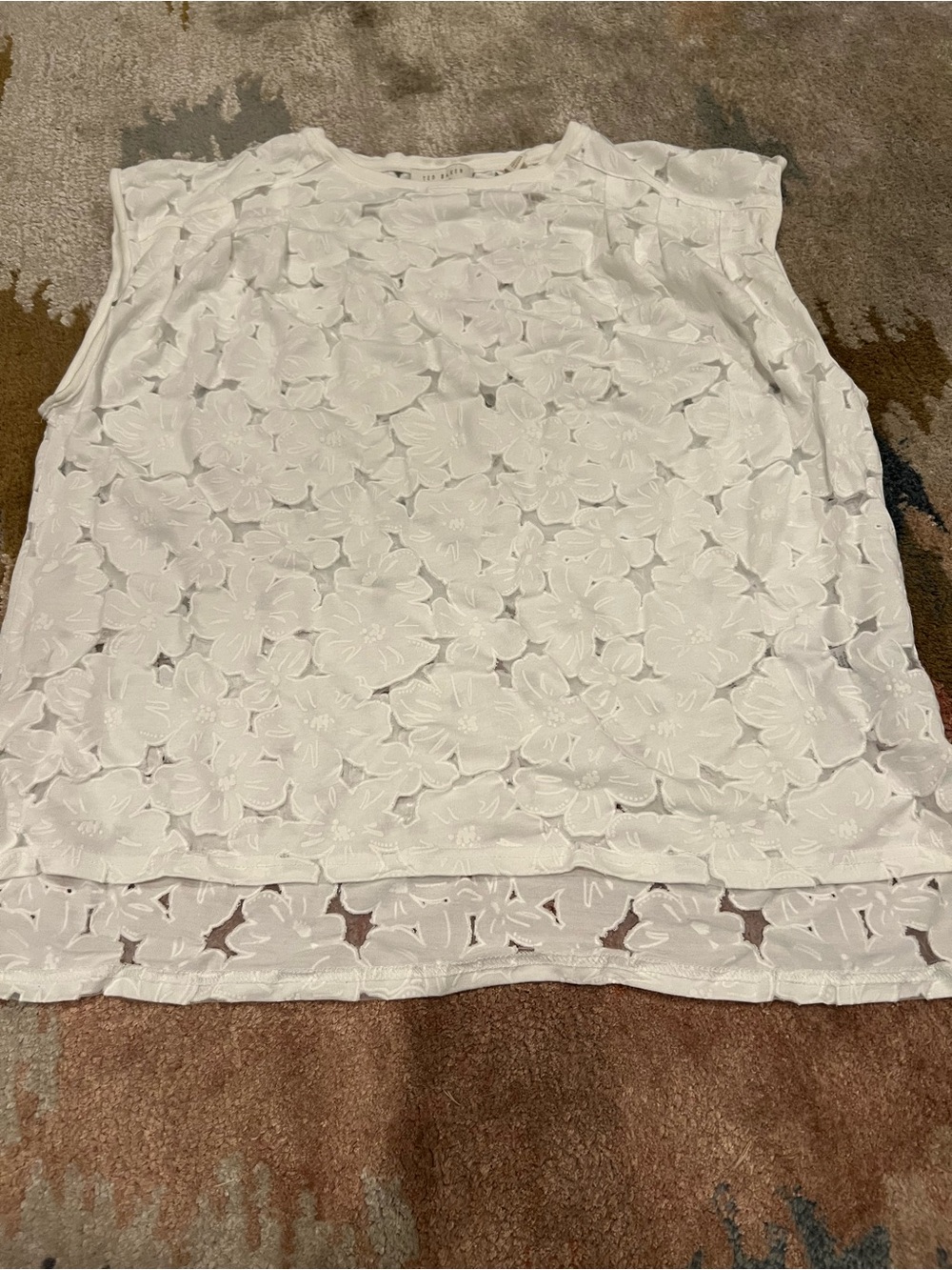 Ted Baker White Women’s Top - White Size 1 (4US)